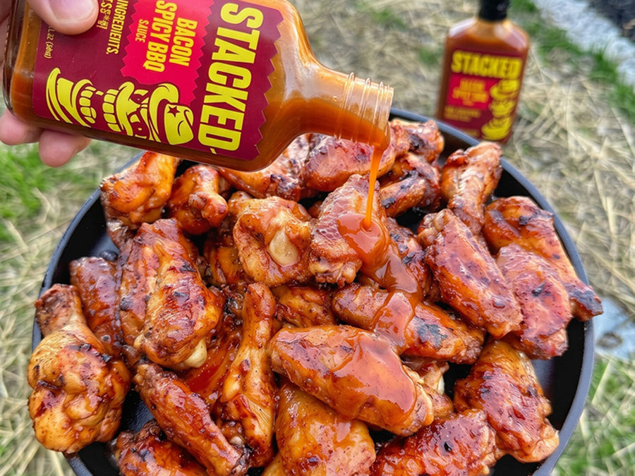 Pellet Smoked Chicken Wings