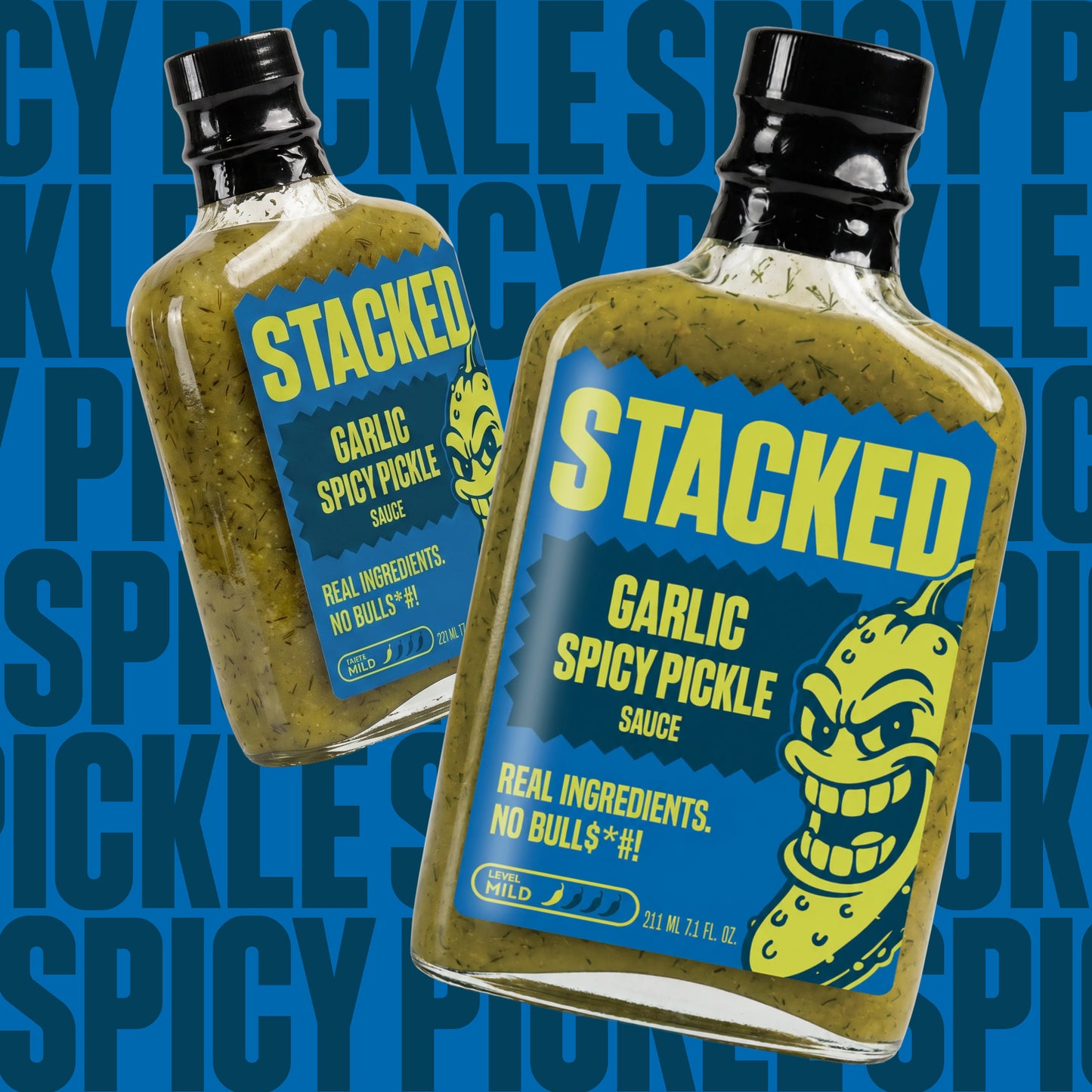 Garlic Spicy Pickle - Single Bottle
