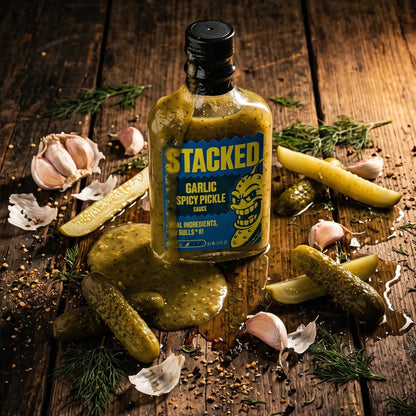 Garlic Spicy Pickle - Single Bottle