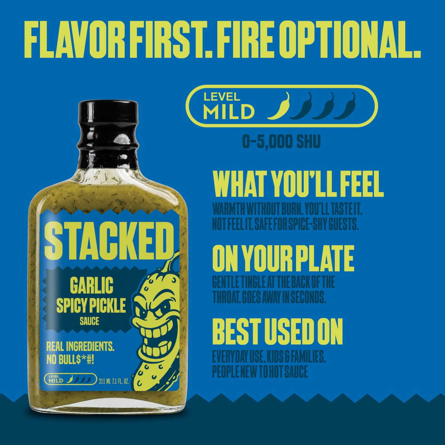 Garlic Spicy Pickle - Single Bottle