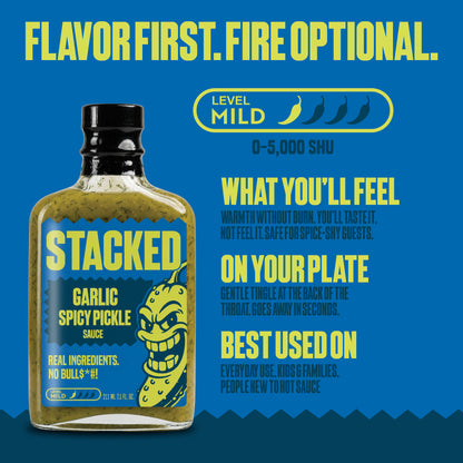 Garlic Spicy Pickle - Single Bottle