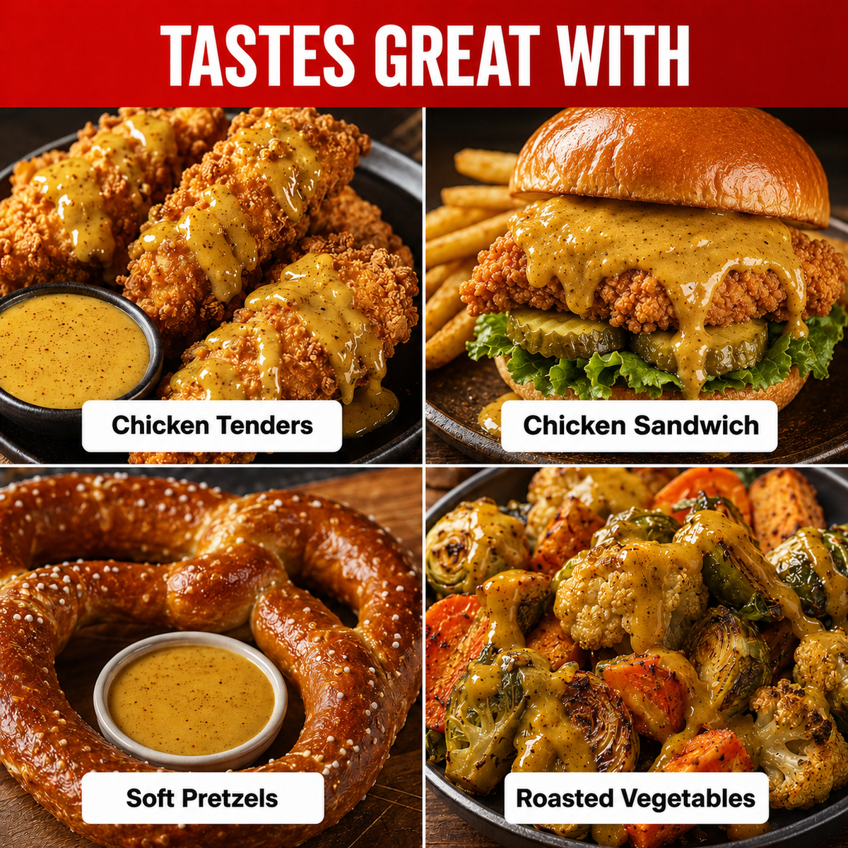 Hot Honey Mustard - Single Bottle