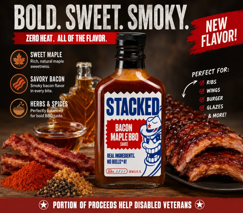 The FREEDOM Sauce - Maple Bacon BBQ - Single Bottle