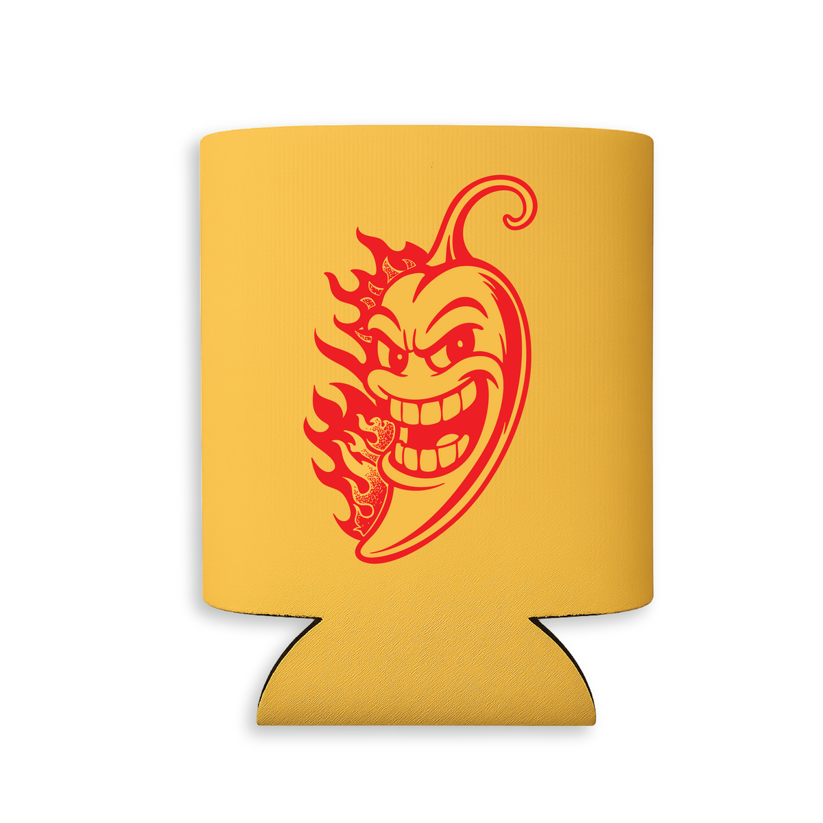 Pepper Palsy Liquid Courage can koozie, front