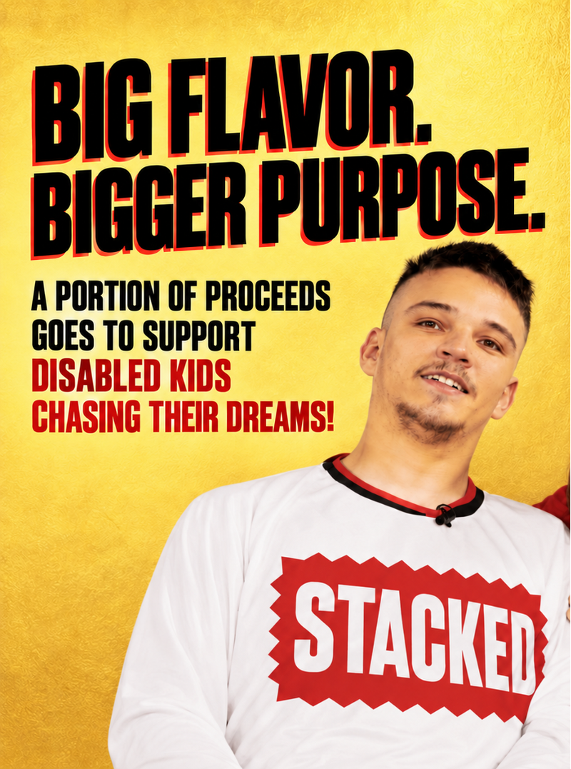 Crippling Drew, Founder of STACKED Sauces